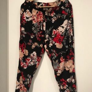 Floral Joggers